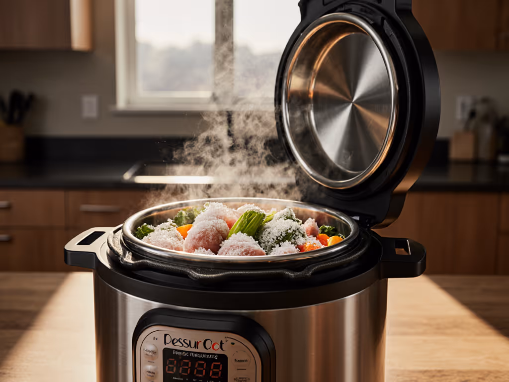 No Thaw Pressure Cooking: Safe Frozen Meal Method